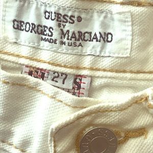 Denim high waisted shorts